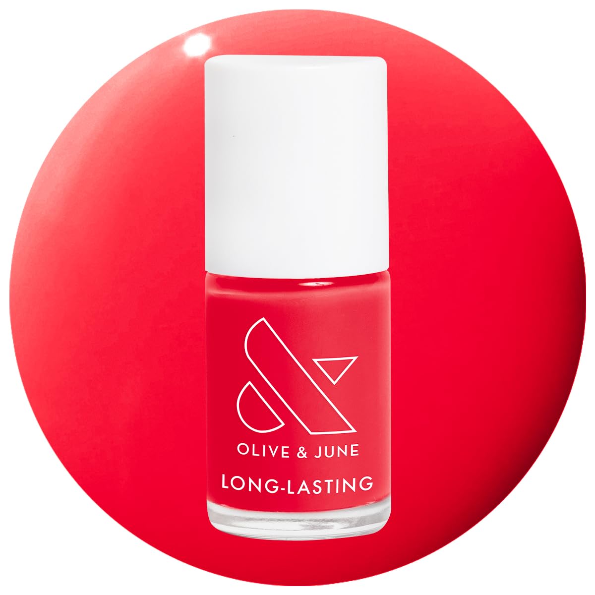 Olive & June Long-Lasting Nail Polish Hibiscus bottle