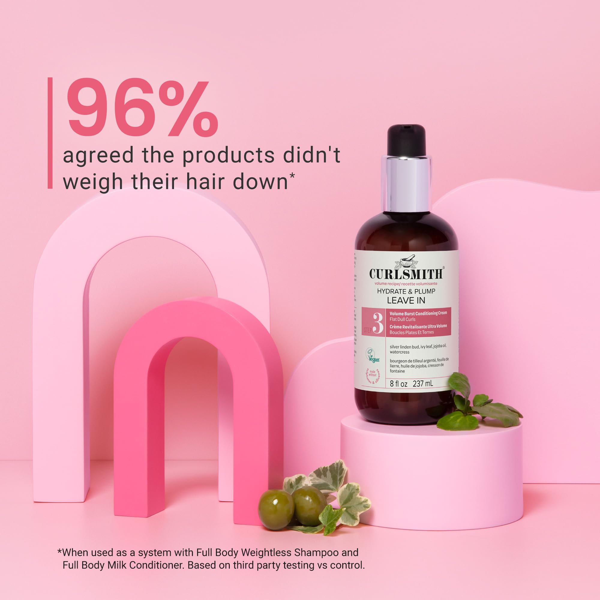 Sulfate free silicone free drying alcohol free Curlsmith packaging