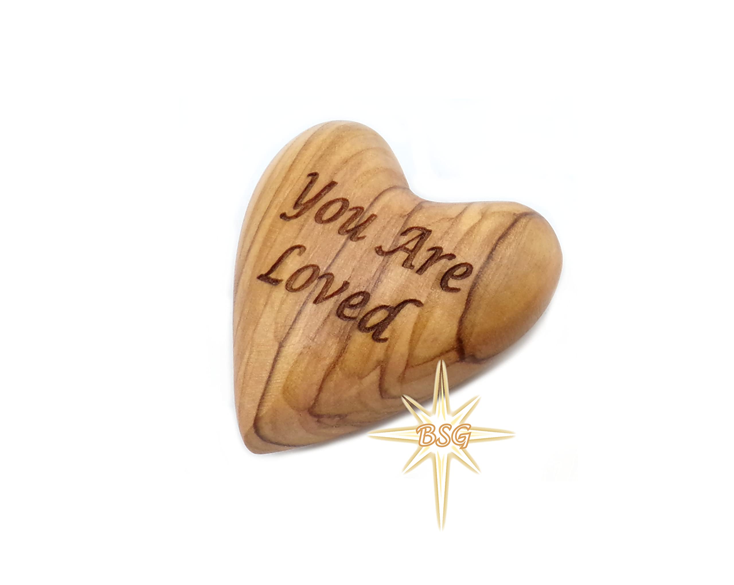 Pocket heart carved without machines