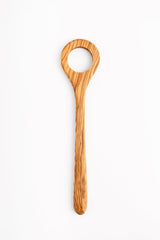 Handmade olivewood whisk for bread dough