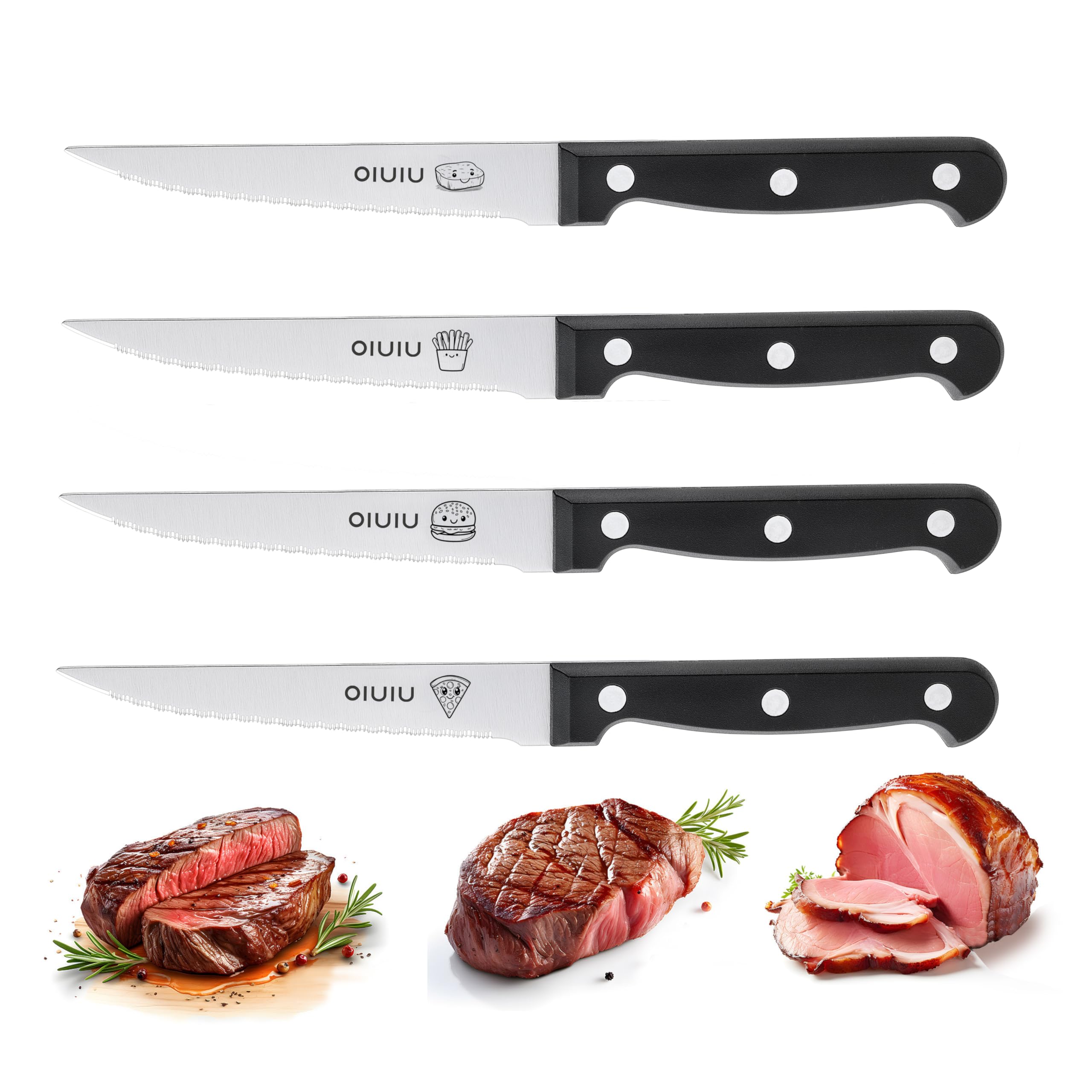 OLULU gift-ready steak knife set