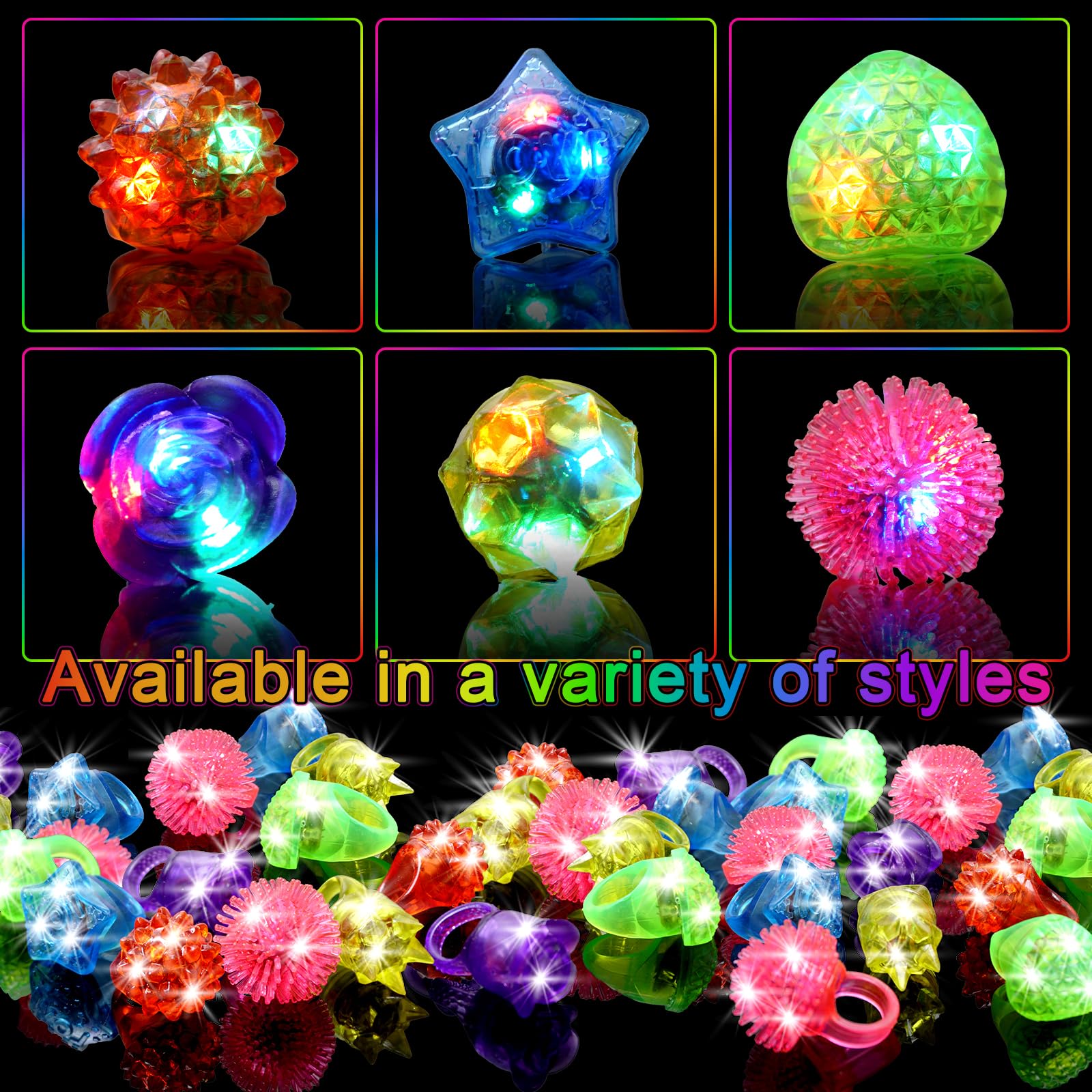 Rings suitable for Halloween and Christmas
