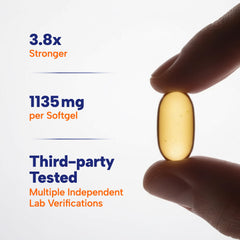 OmegaVia EPA DHA 1135 mg softgels packaging