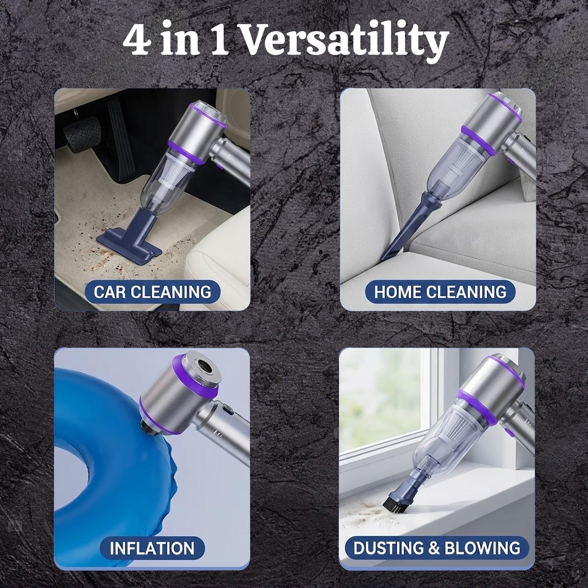 Compact cordless OMEO vacuum weighing 0.82 lb for easy handling