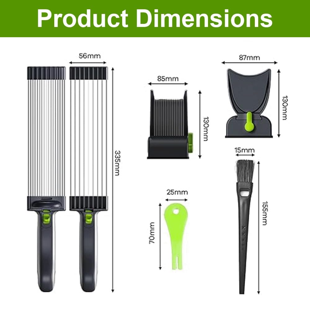 Adjustable thickness 2mm and 4mm for uniform slices