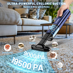 Omofull 19500Pa cordless vacuum with multi-nozzles