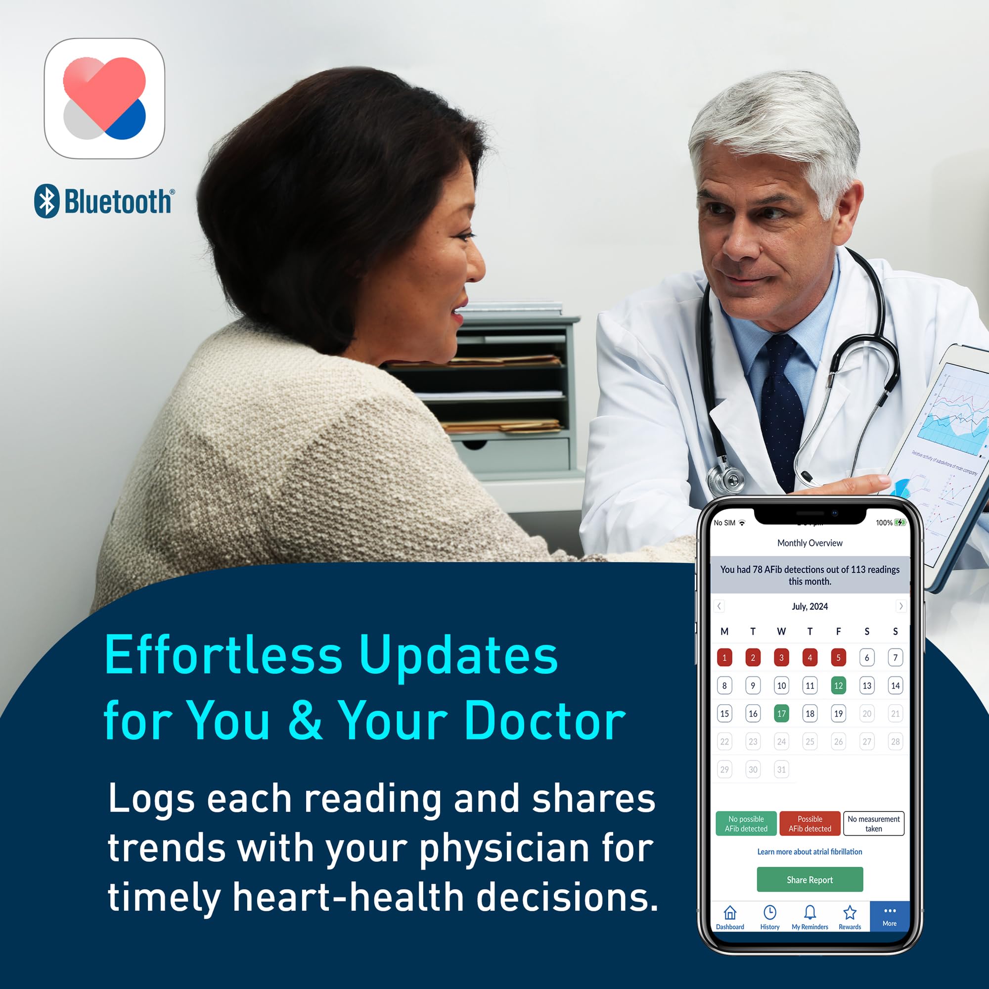 Irregular heartbeat detection feature for BP checks