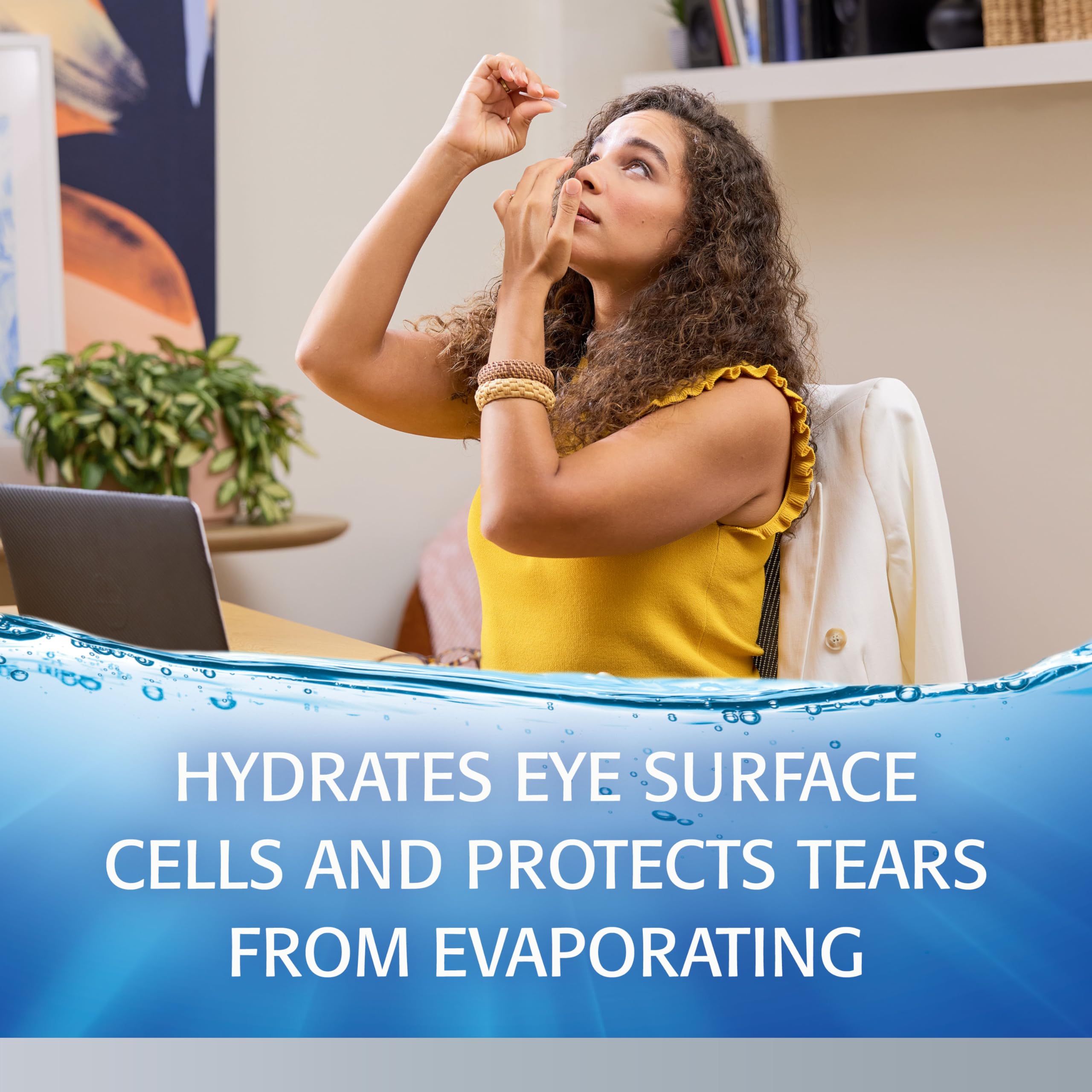 Eye drops packaging for dry eyes REFRESH OPTIVE Advanced PF