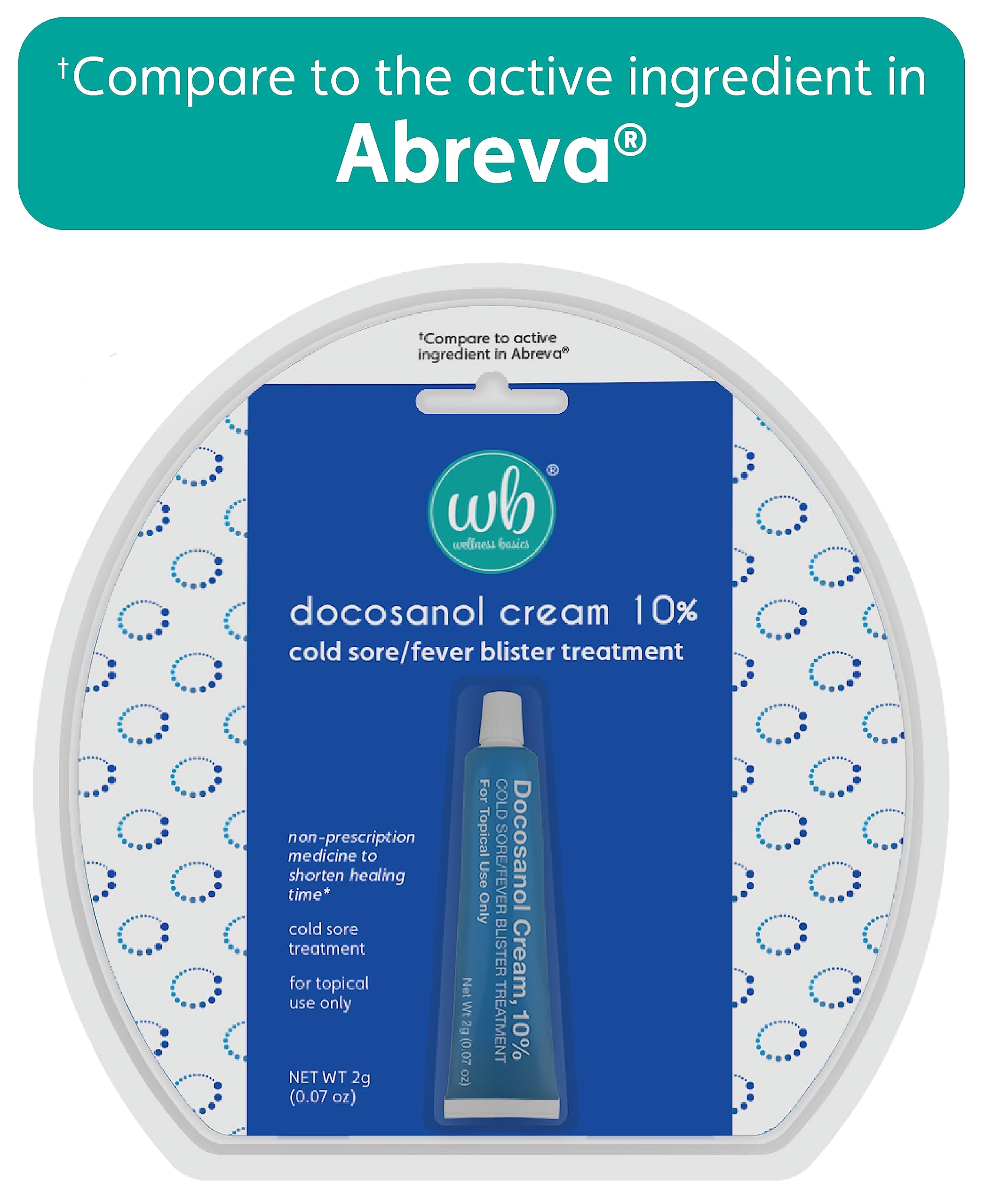 Docosanol cream 10% non-prescription medicine