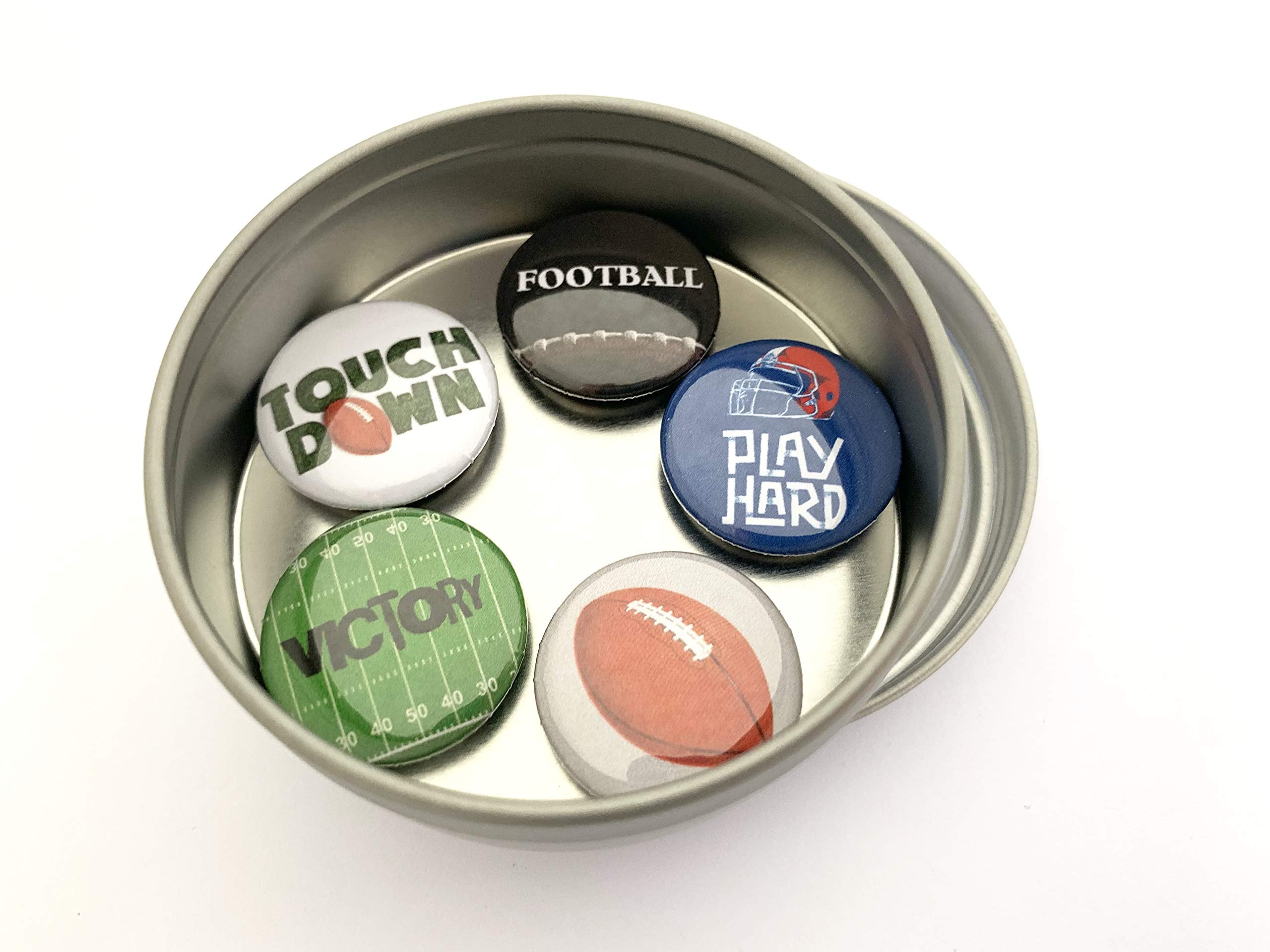 Round tin box packaging suitable for gifting