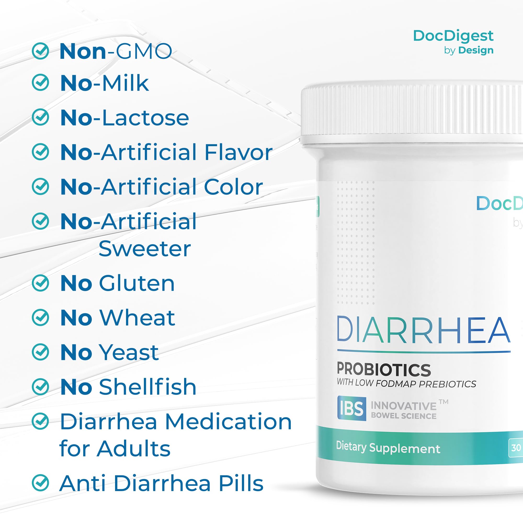 One month supply anti diarrheal pills image