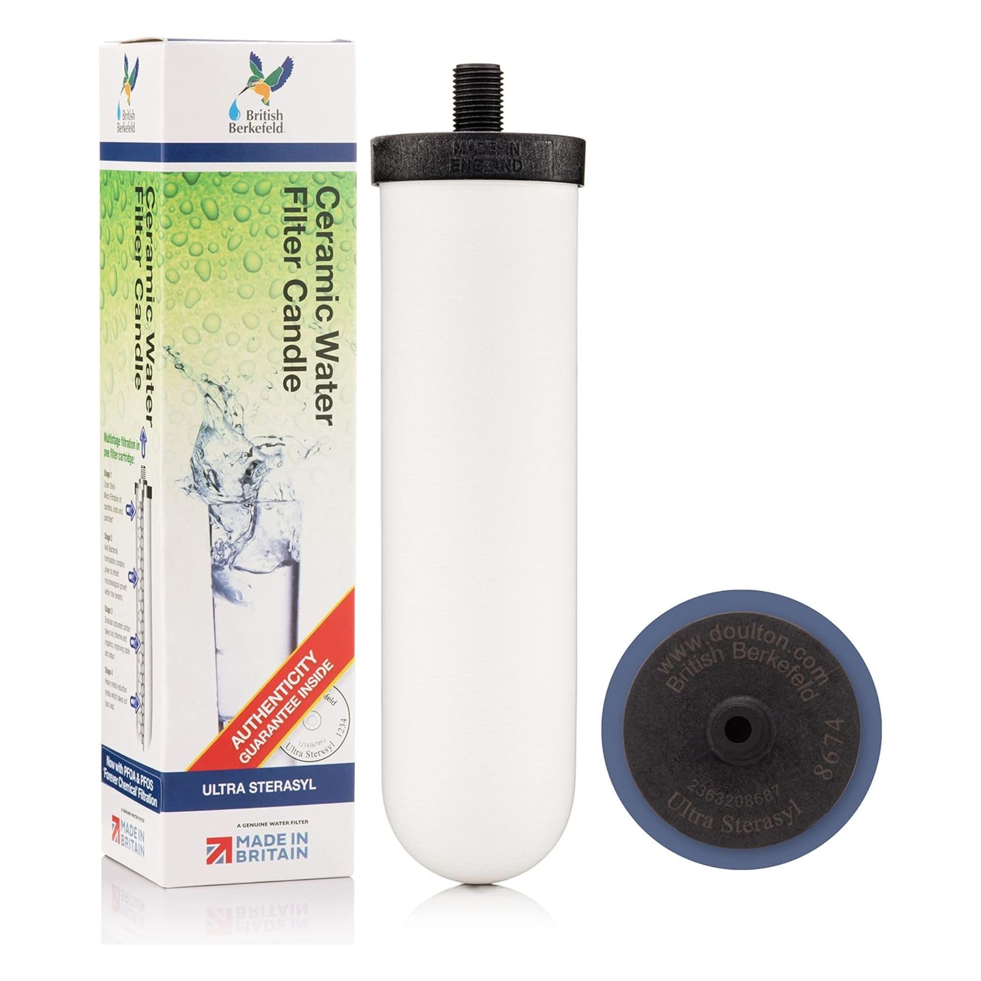 One pack ceramic filter candle for drinking water purification