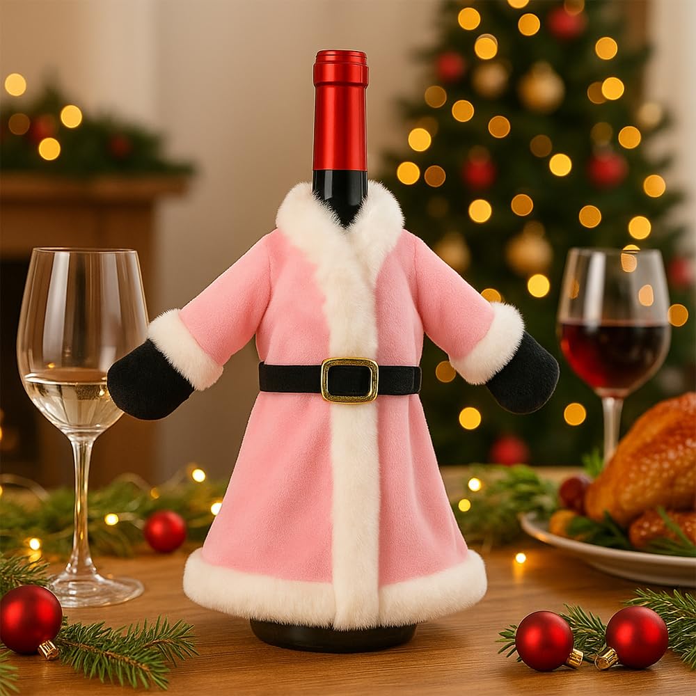 slips on over bottle in seconds for Christmas dinner