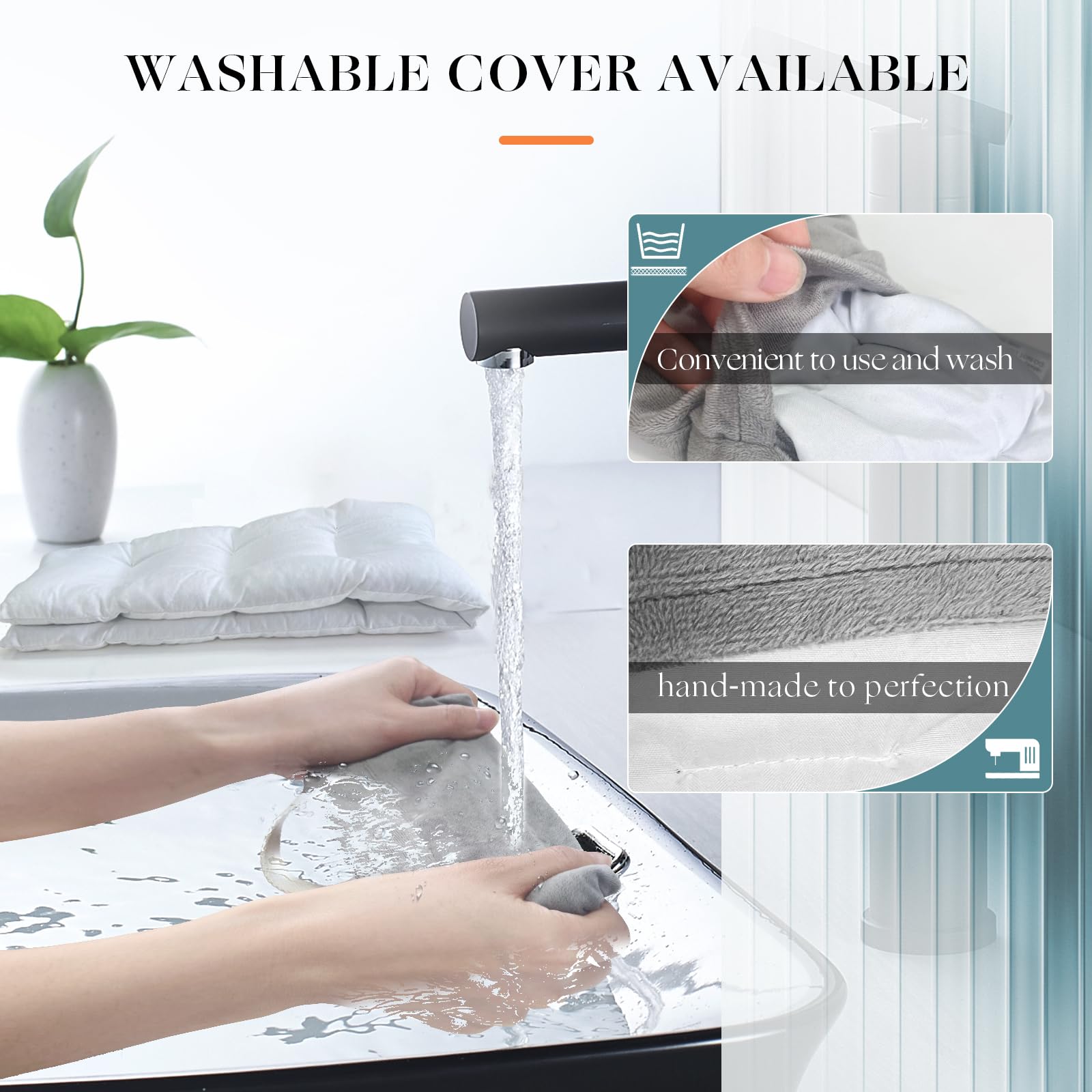 Lightweight 1.5 lb heating pad portable