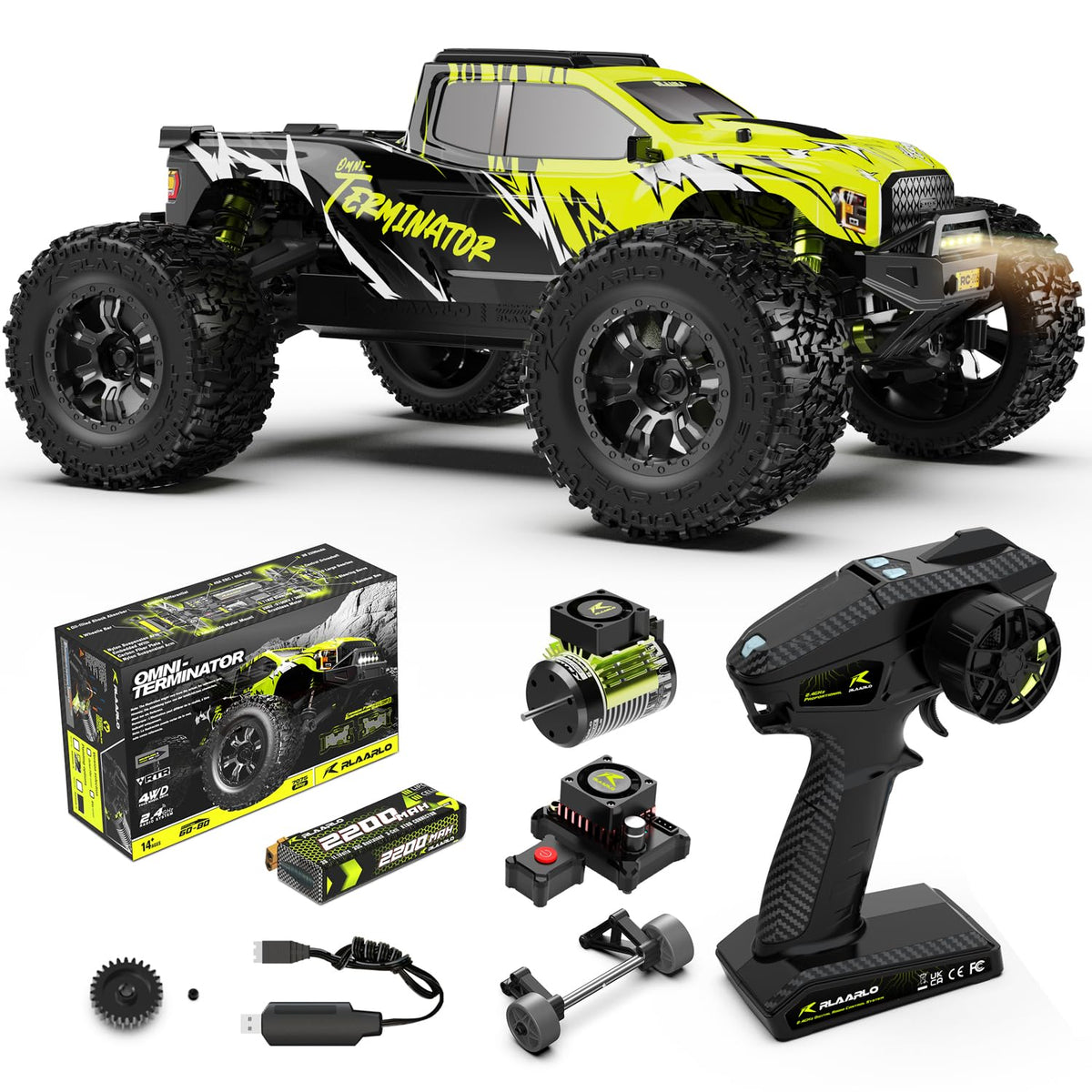 1/10 RTR brushless RC car for adults 4WD waterproof