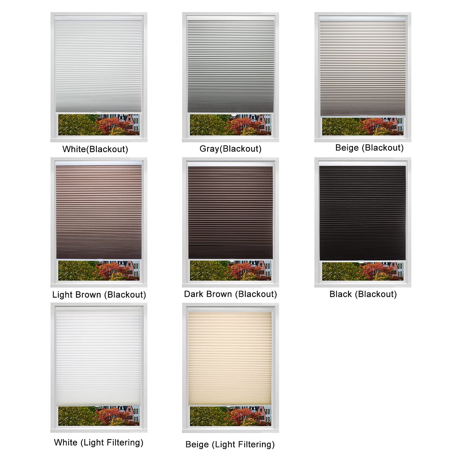 One-year warranty included with Changshade shade
