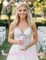 Onebttl Bride Gifts 304 stainless steel tumbler with straw and lid