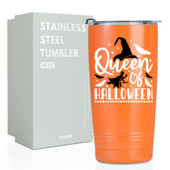onebttl travel tumbler 20oz queen of halloween