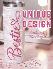Onebttl bestie gifts tumbler skinny glitter 20 oz