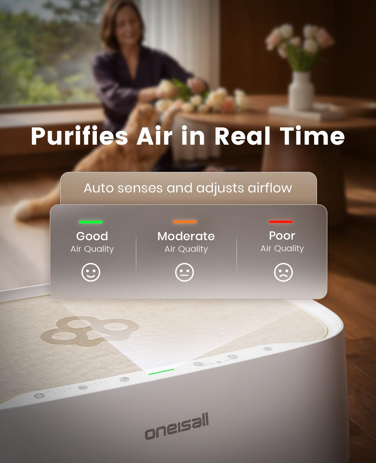oneisall PP03 sleep mode 30 dB indicator