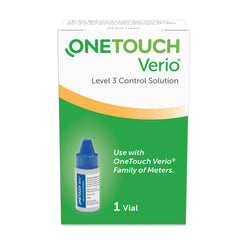 OneTouch Verio Control Solution mid packaging label
