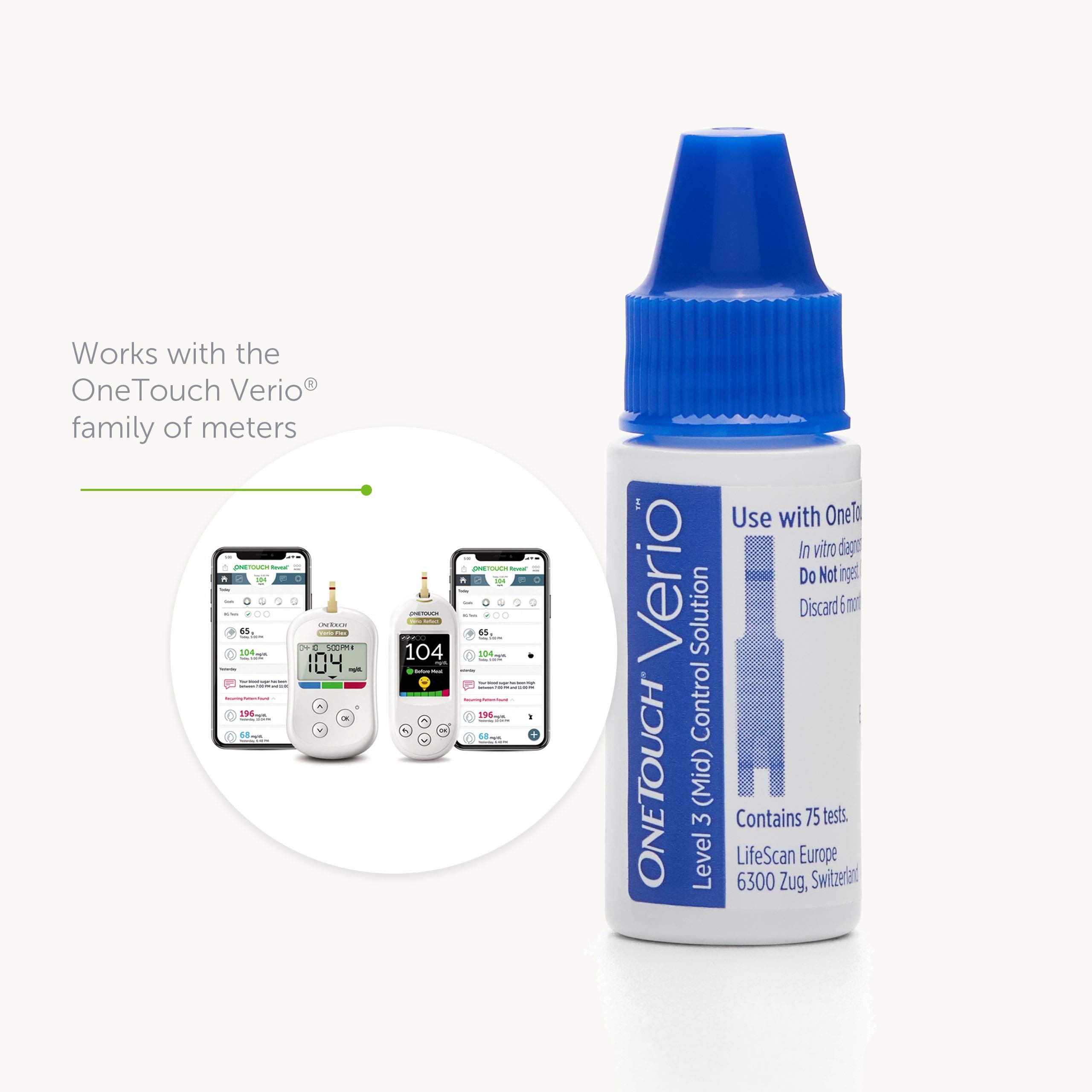 OneTouch Authenticity Seal on control solution package