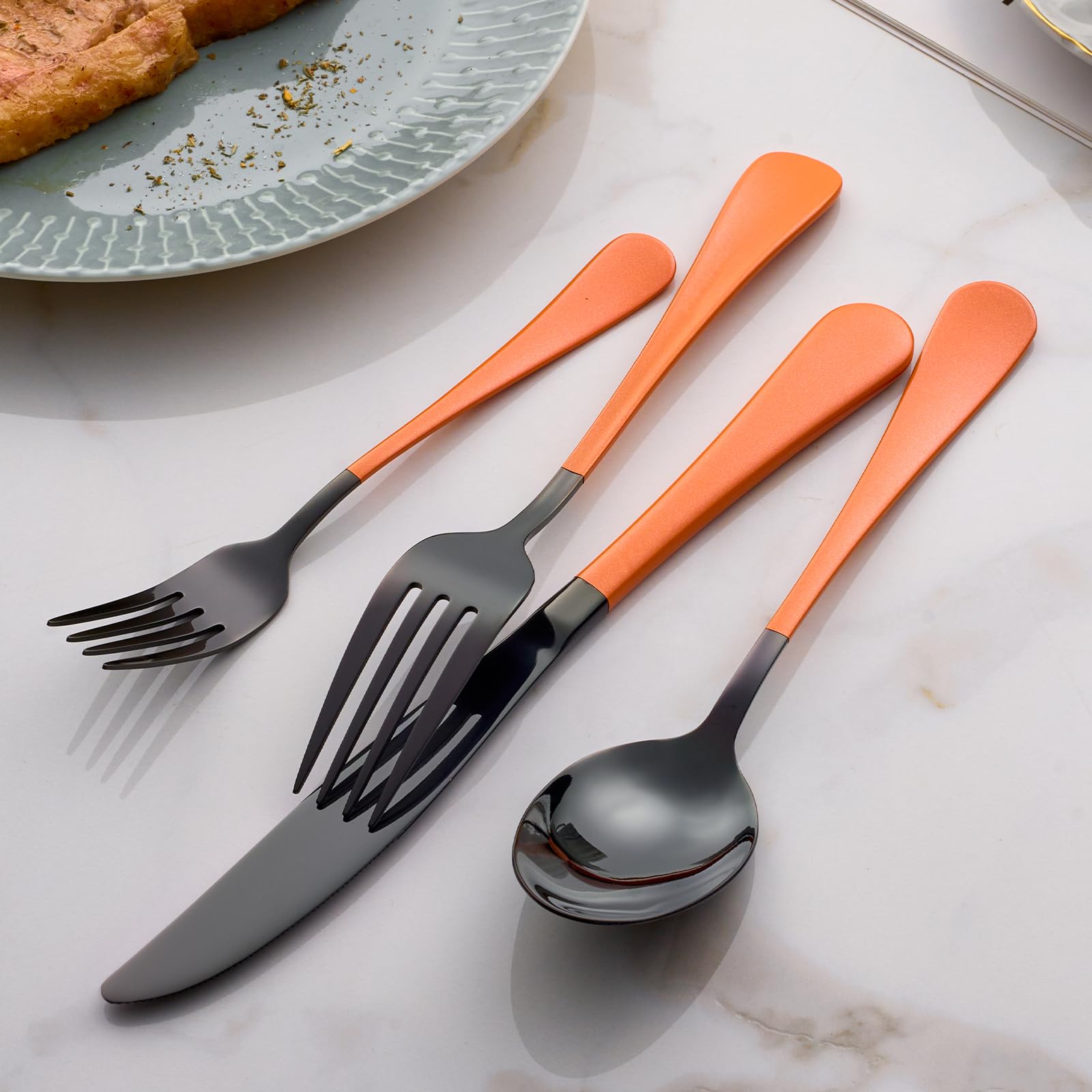 18/0 stainless steel flatware by Onlycooker