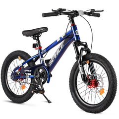 ONLYGU Kids Bike 18 inch wheel on a unisex steel frame