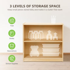 Playroom storage shelf for books and toys by OOOK