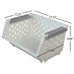 Open front pantry storage bin by Fiaze