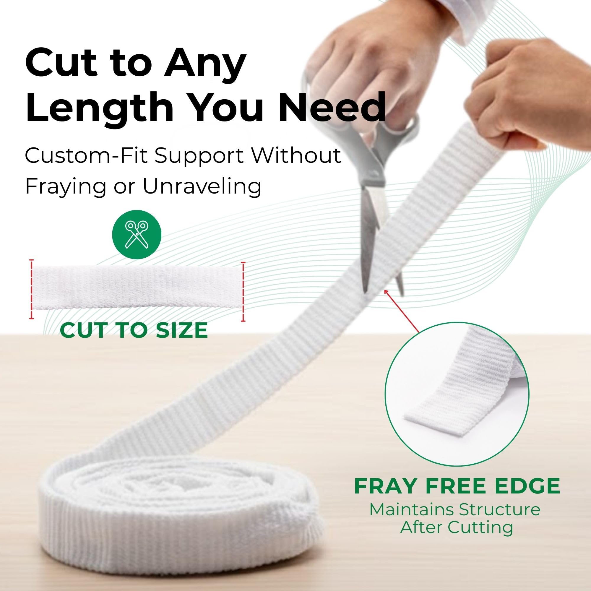 Non-adhesive mesh retainer for bandages