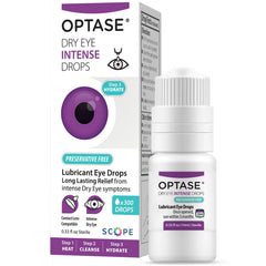 OPTASE Dry Eye Intense Drops multidose bottle packaging