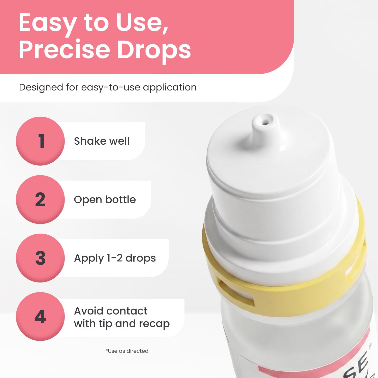 Optase eye care system product 0.33 oz bottle