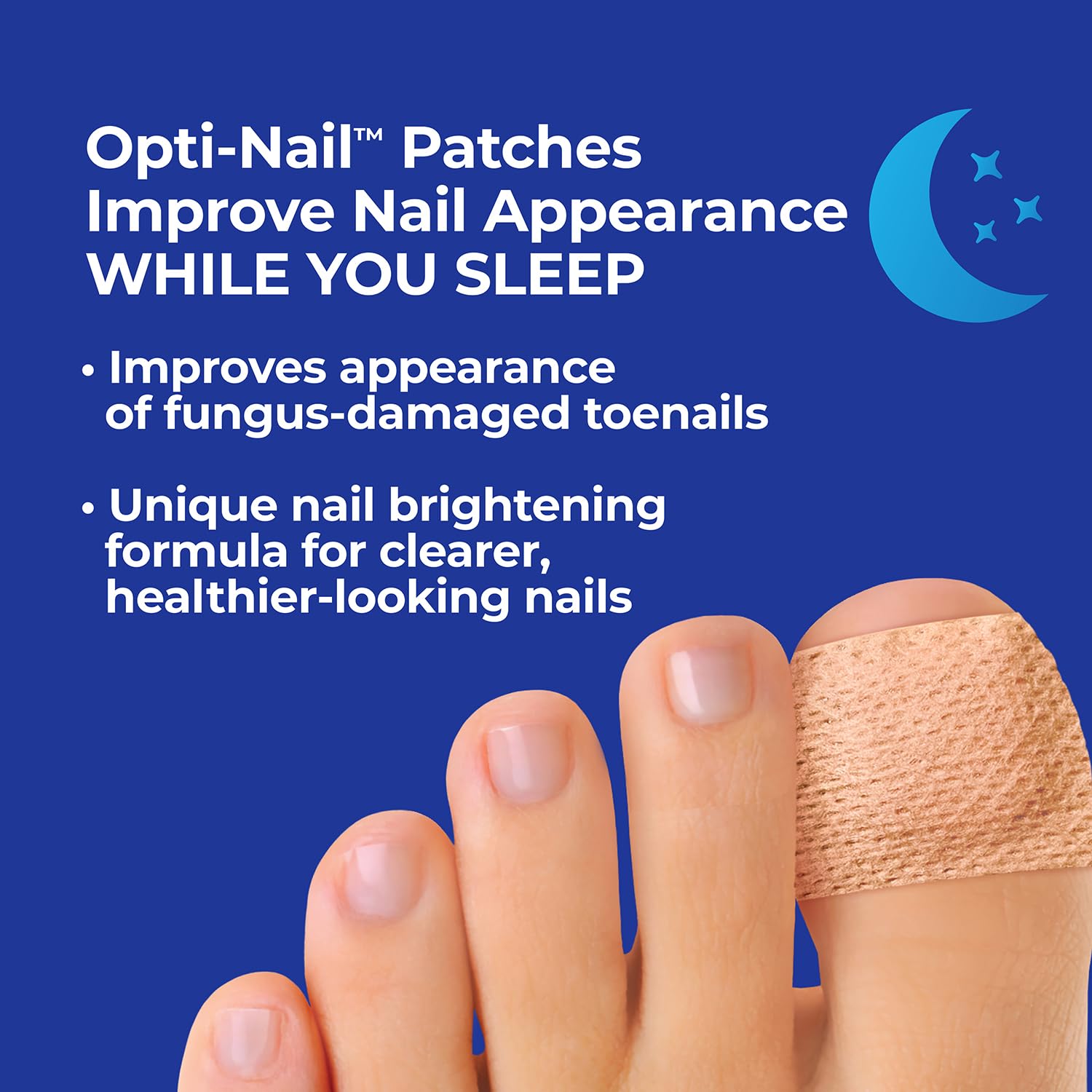 Patch-based treatment for fungus-damaged nails