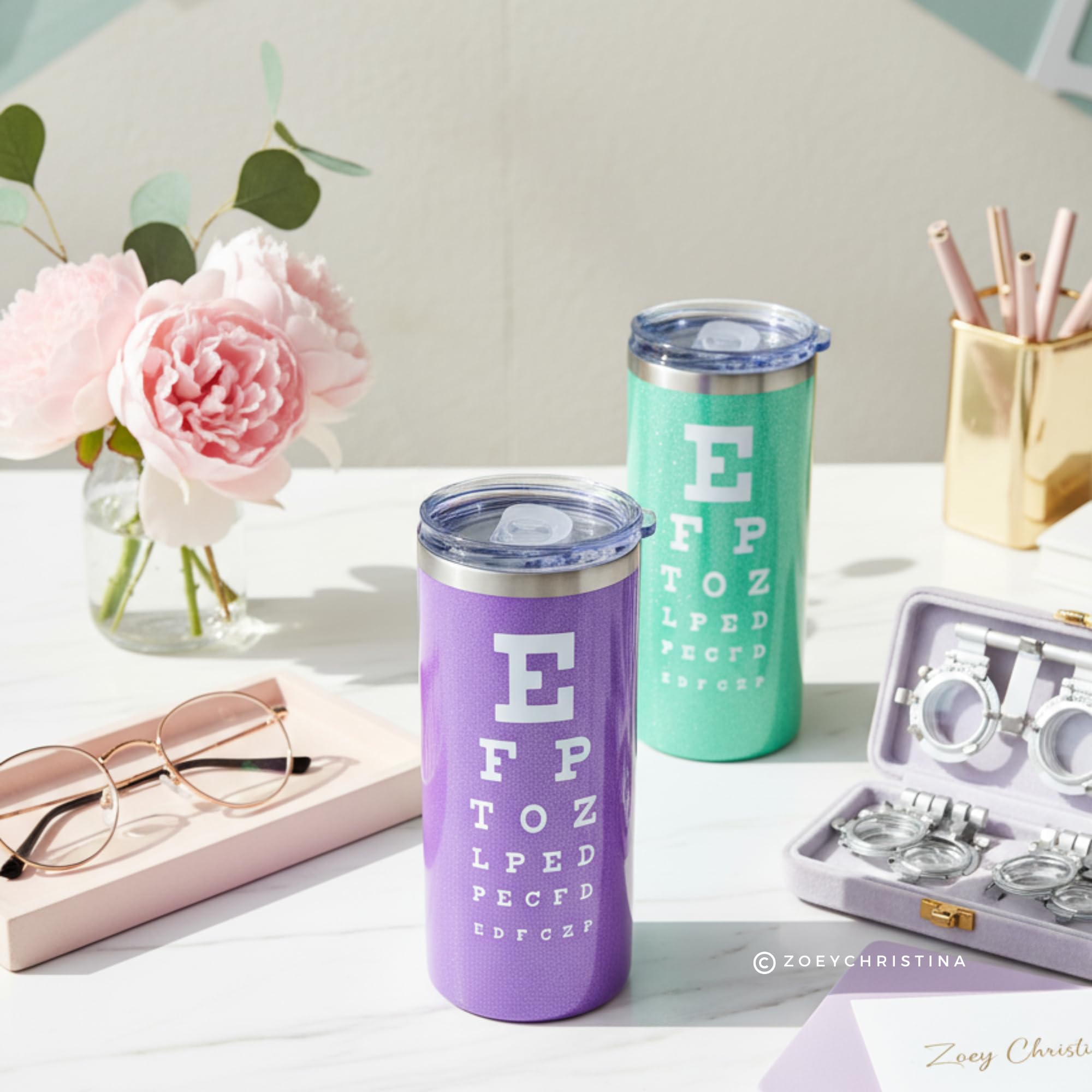 Optometry students gift 0195 tumbler suitable for clinics