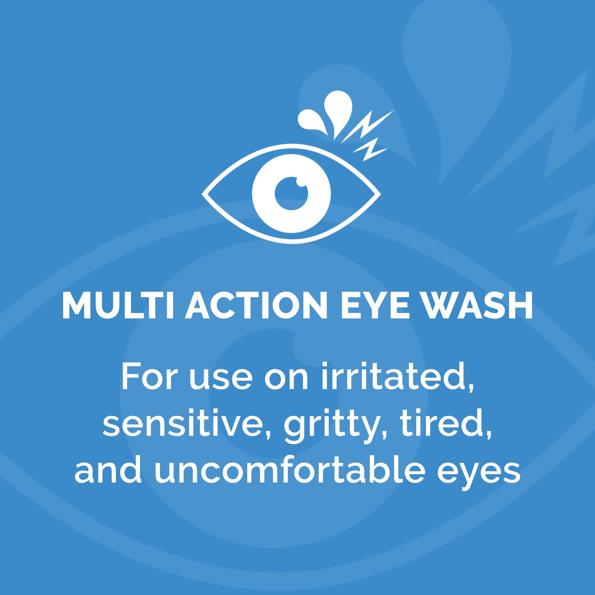 Optrex Multi-action Eye Wash 100ml label