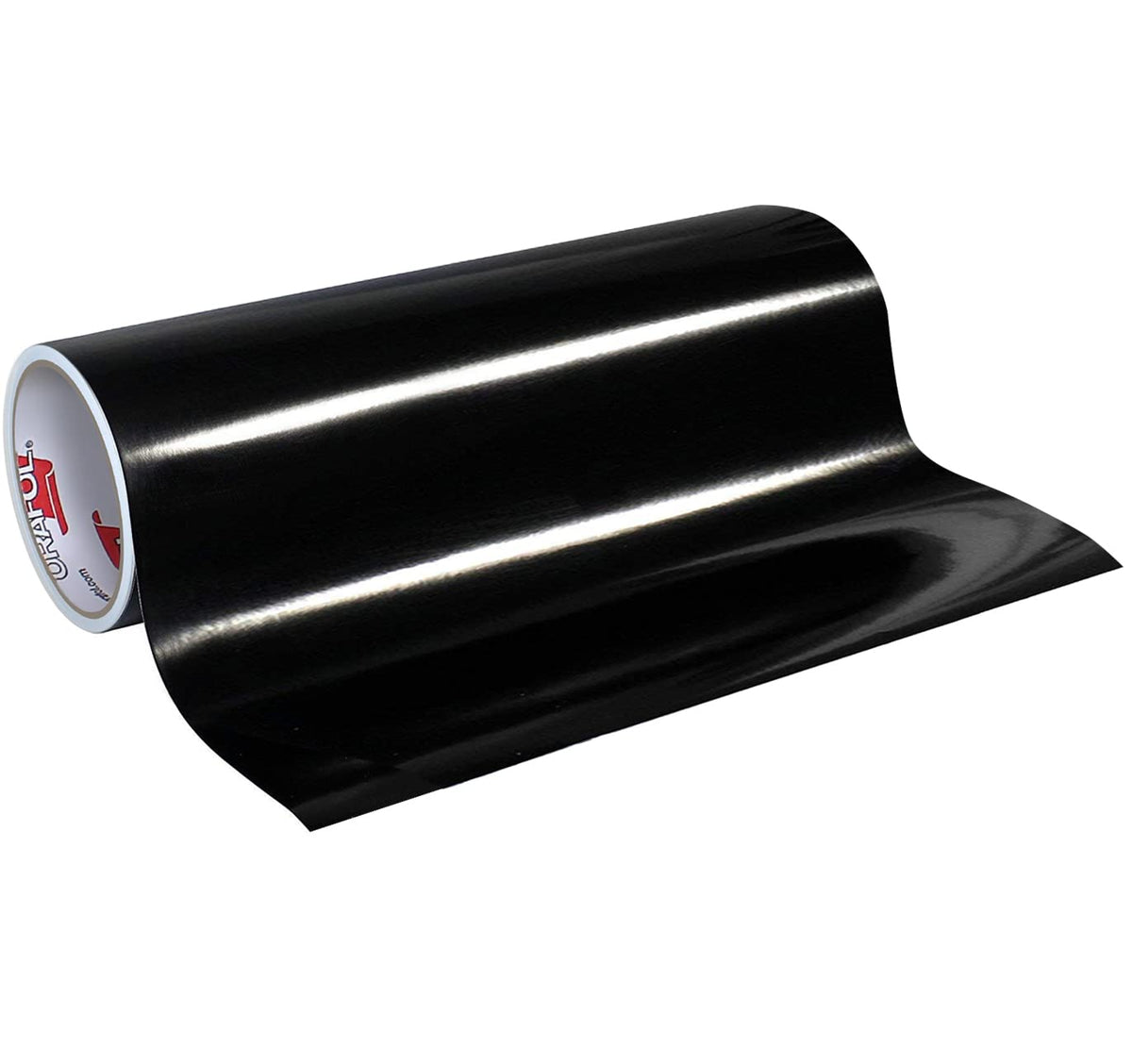 ORACAL 651 Black Glossy Vinyl roll 24x10 ft for craft cutters and vinyl sign cutters