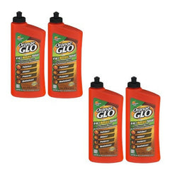 ORANGE GLO hardwood floor 4-in-1 monthly polish bottle 24 oz pack of 4