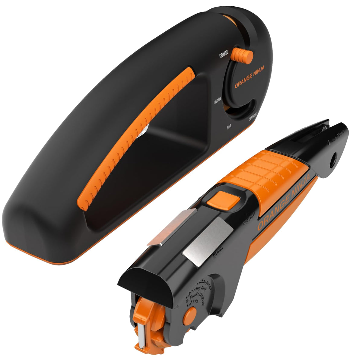 Orange Ninja knife sharpener bundle product image