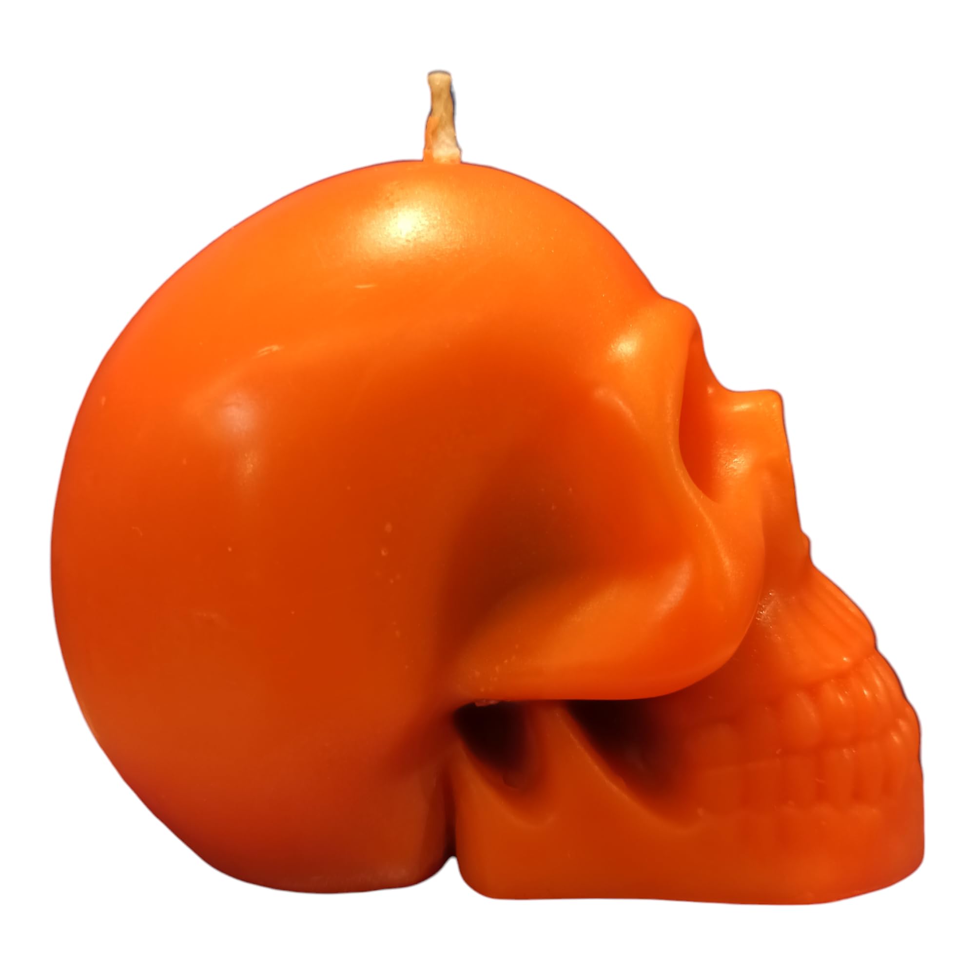 Bleeding skull candle for spells