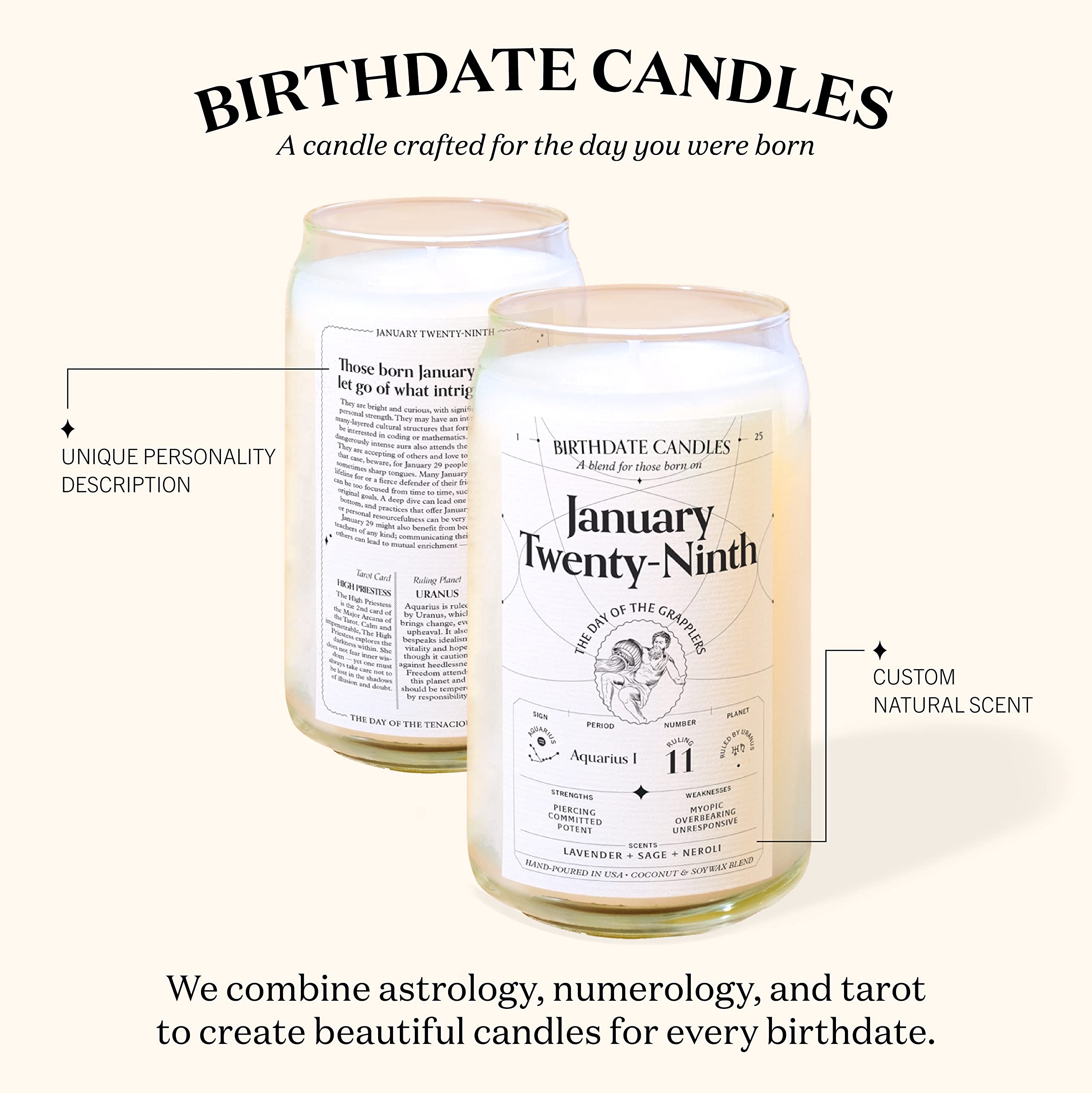 Orchid Sandalwood Lemon fragrance candle