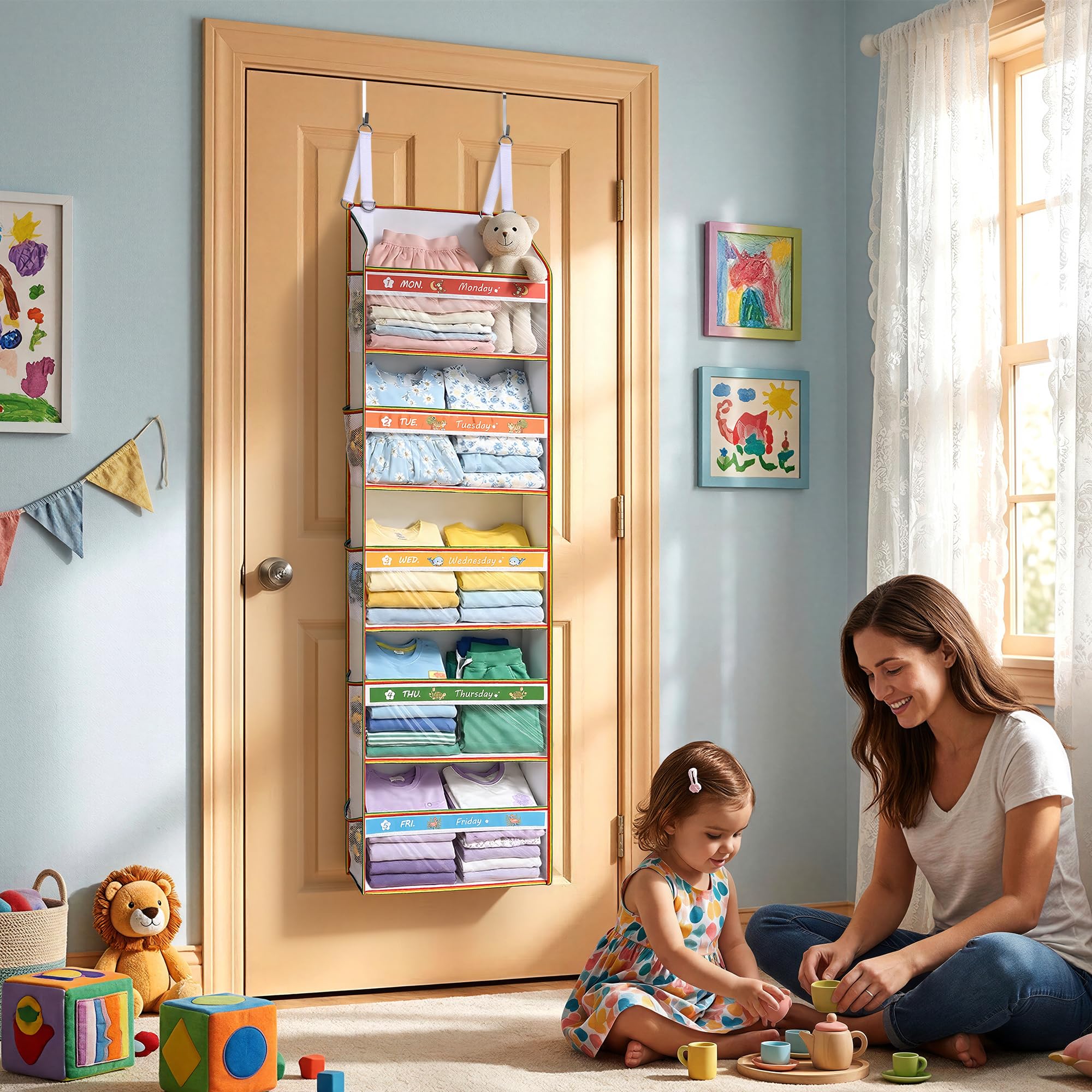 44 lbs weight capacity door organizer