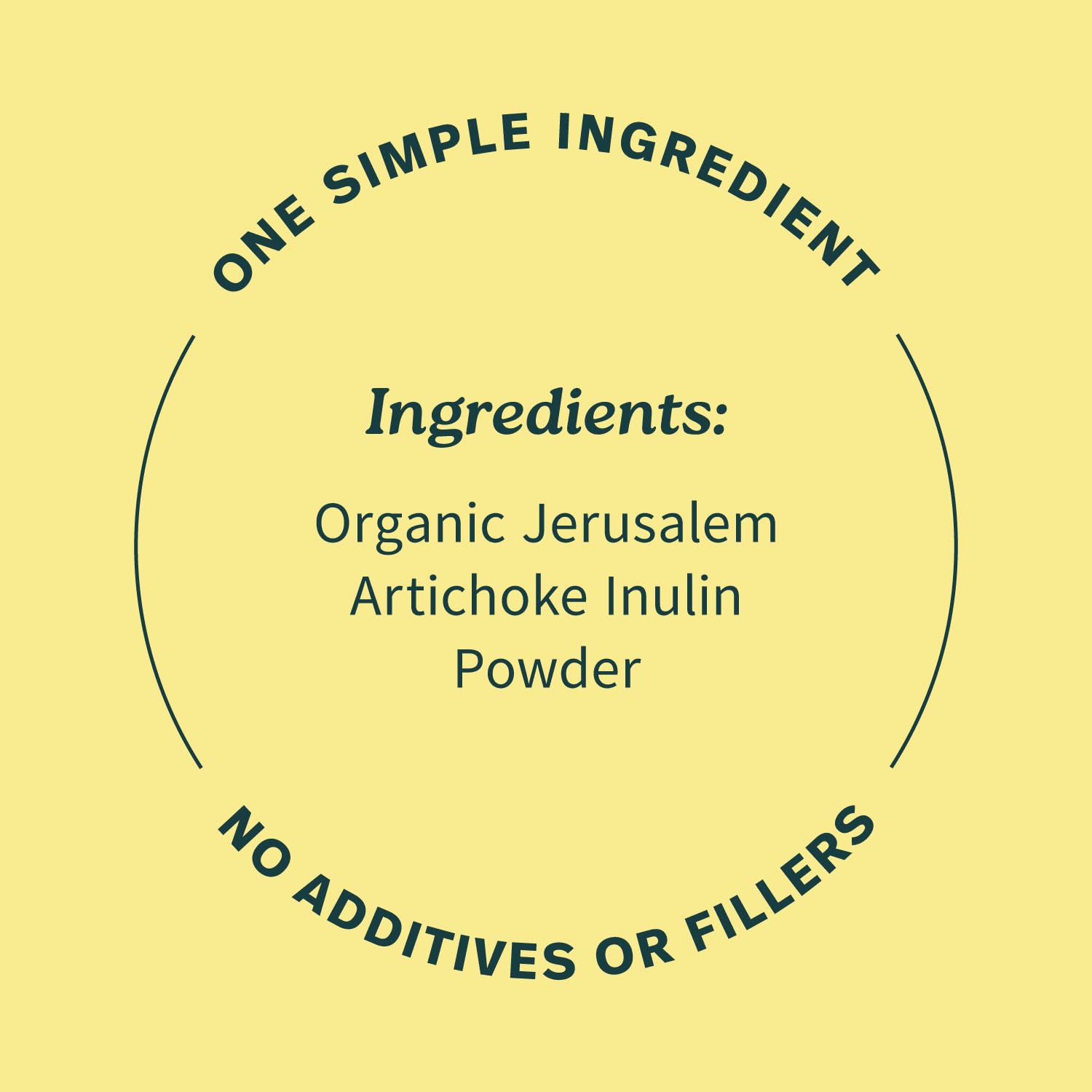 Prebiotic fiber inulin powder for gut health