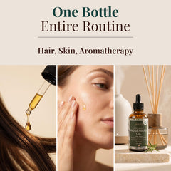 Rosemary oil for scalp care and hair health
