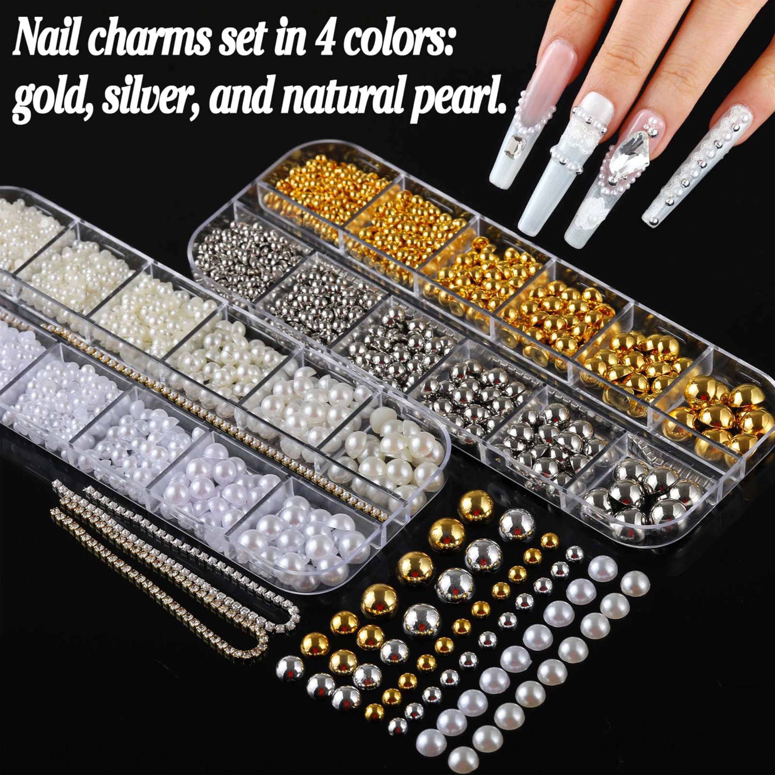 Wax pen and tweezers for precise placement