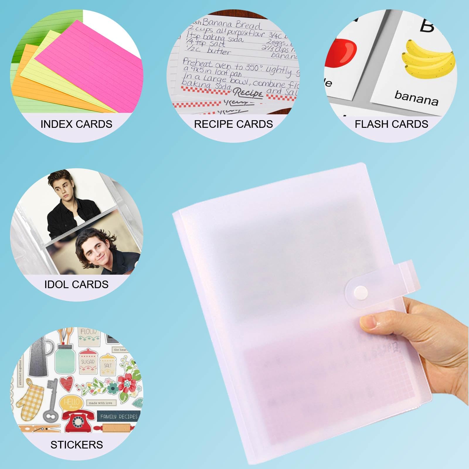 6 x 7.8 inch organizer cover