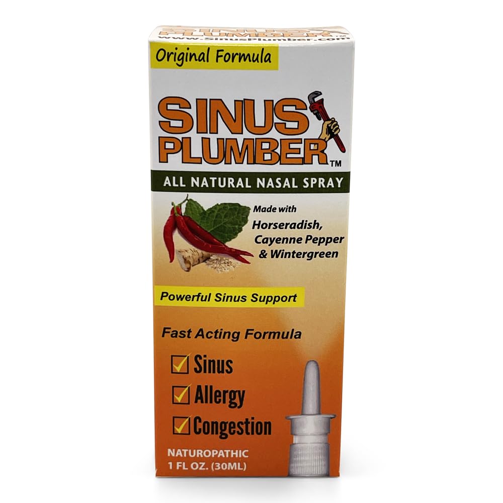 Cayenne pepper horseradish nasal spray ingredients