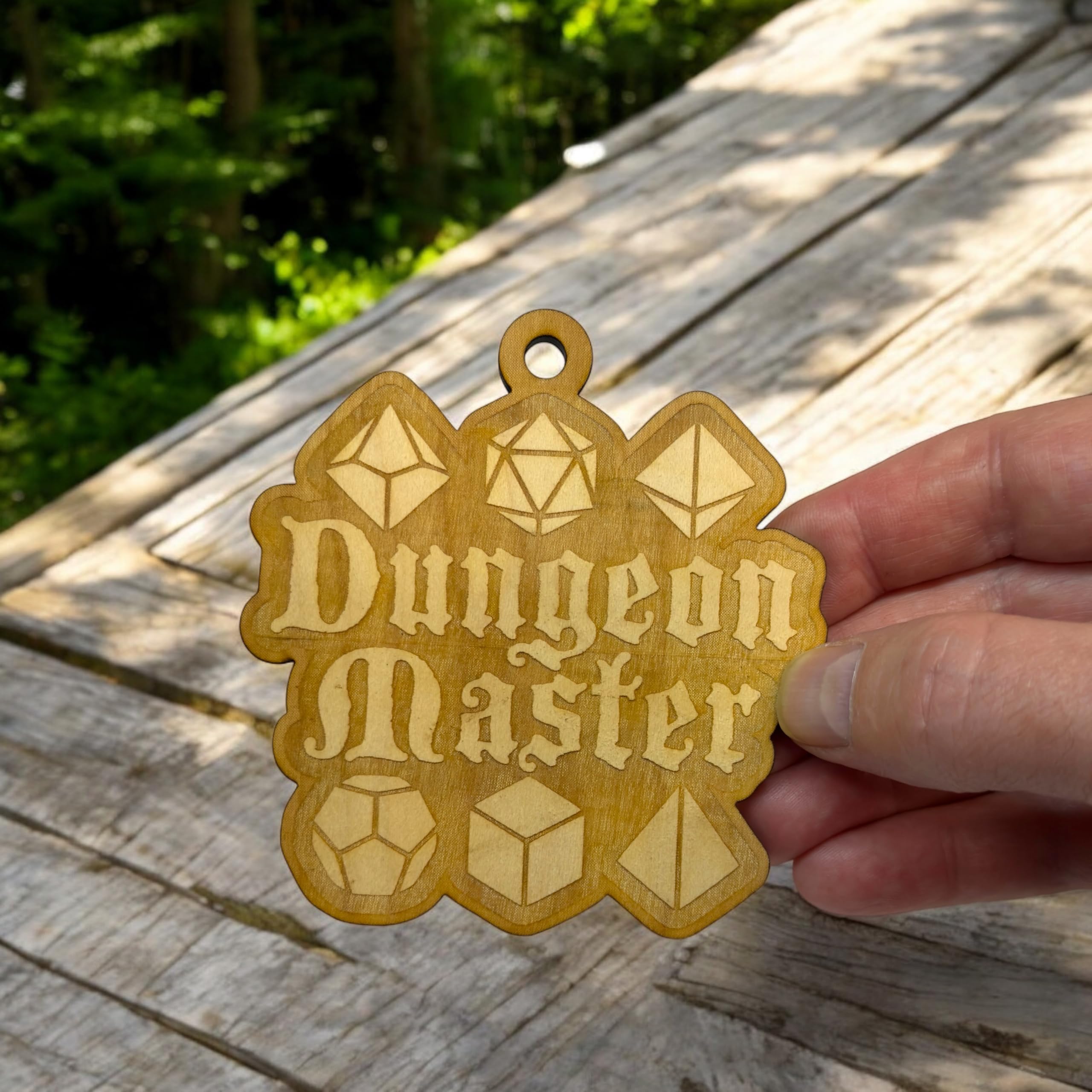 Ornament Dungeon Master tabletop display ready