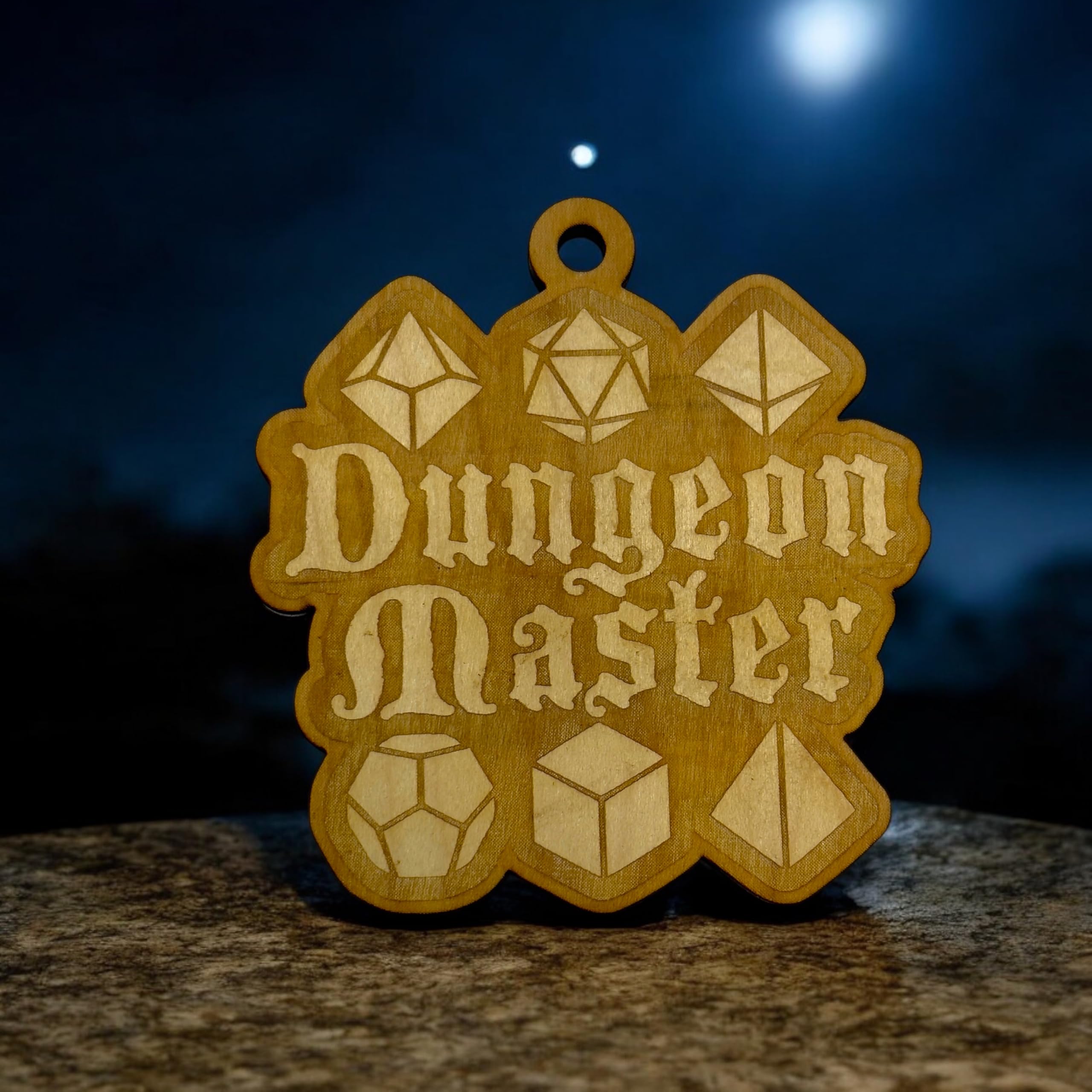 Ornament Dungeon Master one-quarter-inch-thick profile