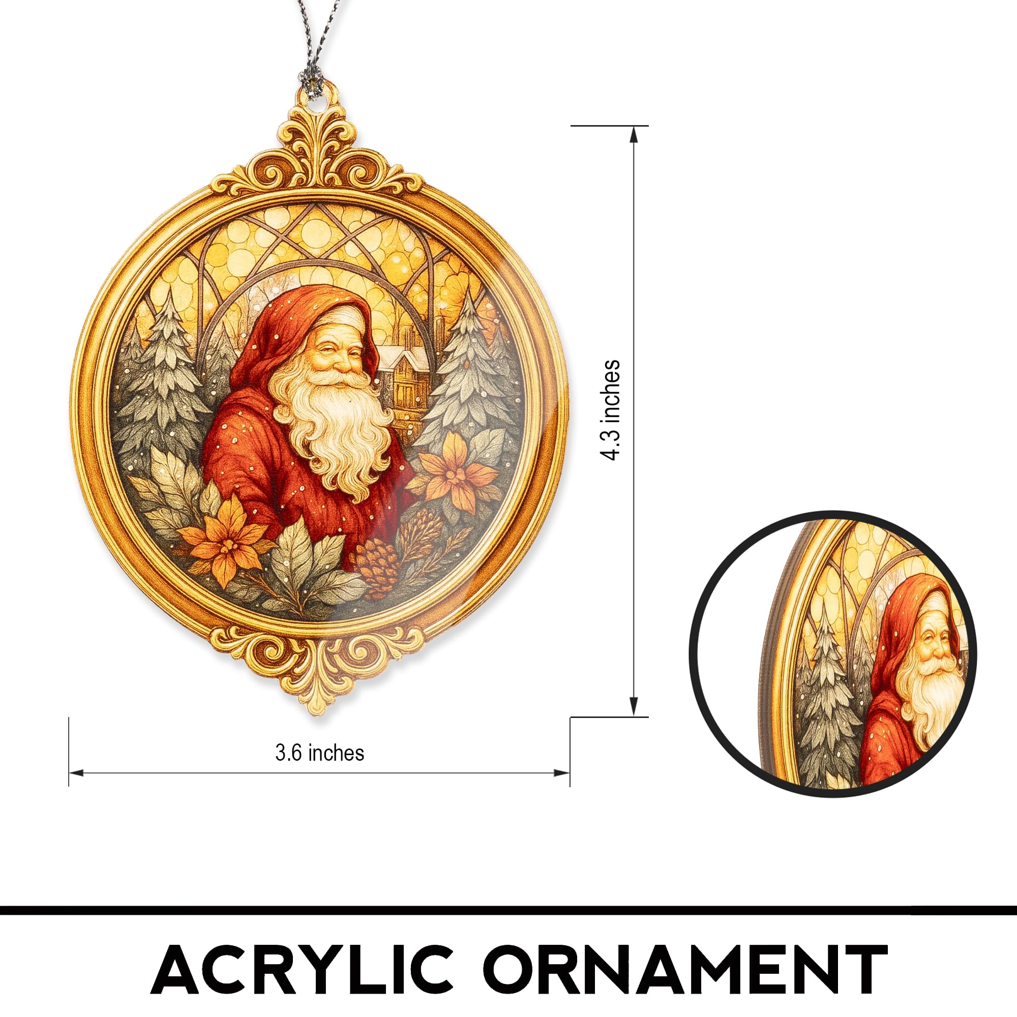 Ornament with story card gift-ready packaging
